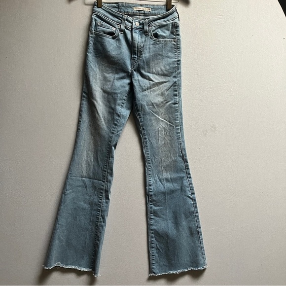 Levi's Denim - Levis 726 High rise Flare Jeans Light Wash Size 26